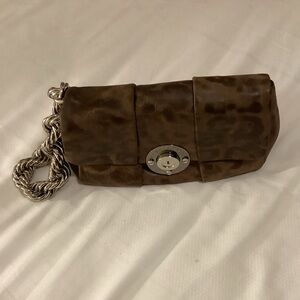 Henri Bendel Brown  Wristlet